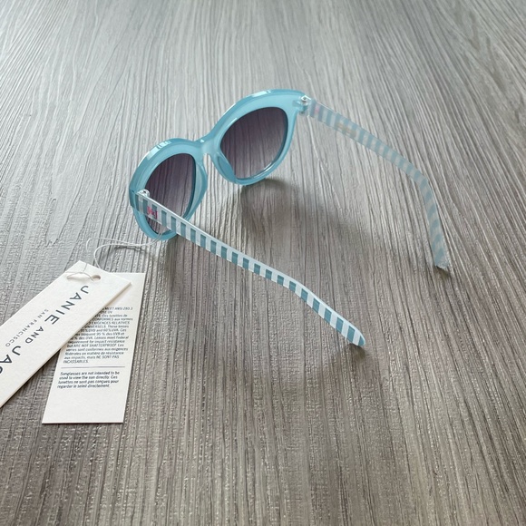 NWT Janie and Jack Sunglasses Set of 3 Tortoise Yellow & Blue 2-4 Years - Picture 8 of 15